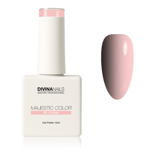 MAJESTIC COLOR - 06 EMBER (Lattiginoso) - Semipermanente per unghie da 12ml
