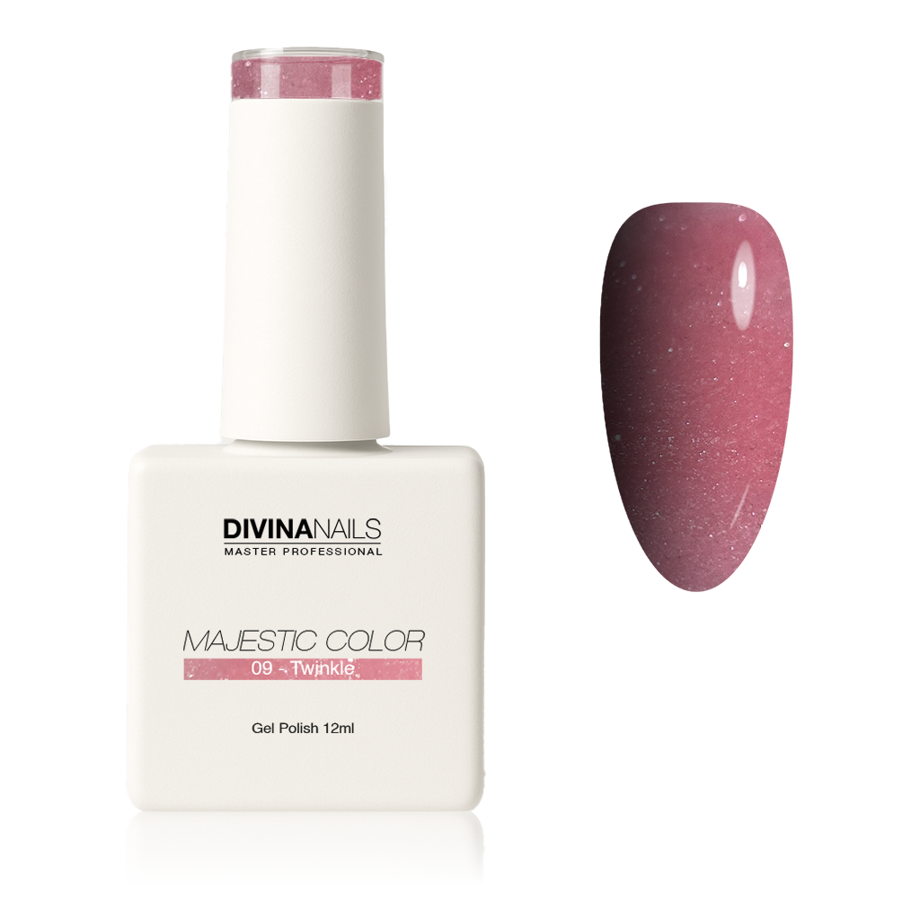 MAJESTIC COLOR - 09 TWINKLE - Semipermanente per unghie da 12ml