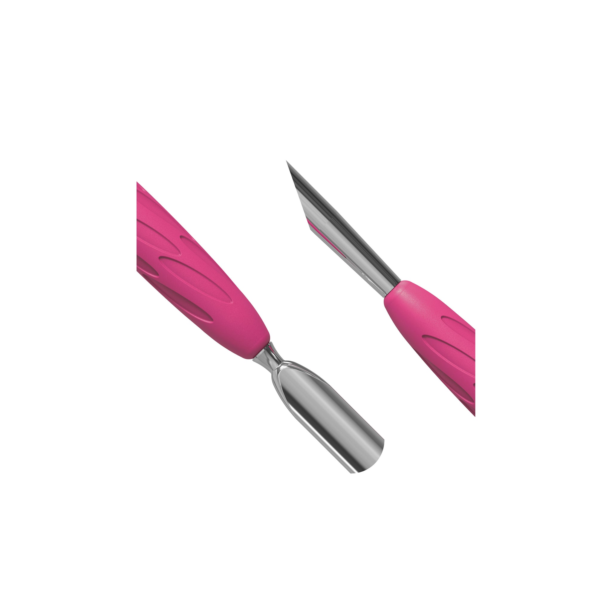 STALEKS UNIQ GUMMY PQ 10/2 - Spingicuticole e spatola professionale in acciaio