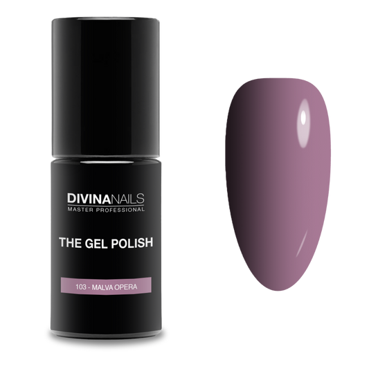 THE GEL POLISH - 103 MALVA OPERA - Semipermanente per unghie da 8ml