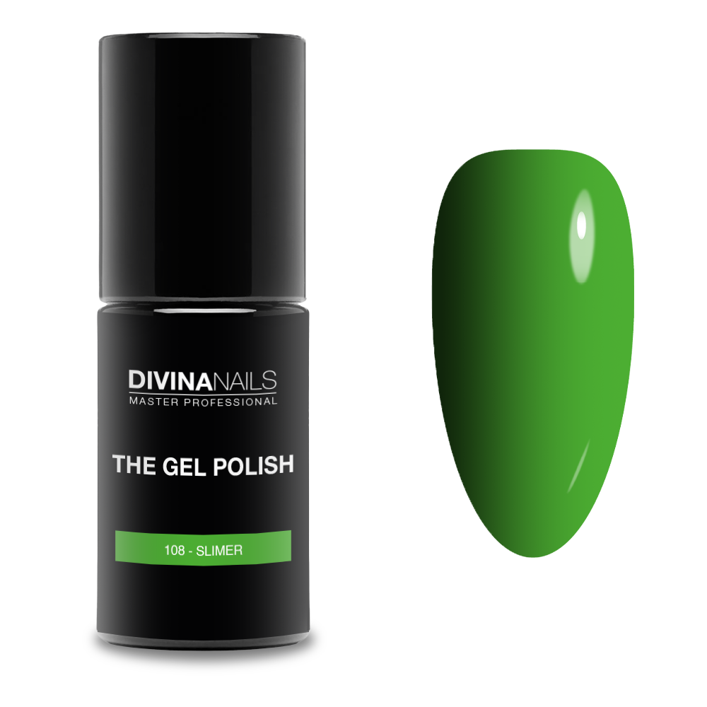 THE GEL POLISH - 108 SLIMER (Fluo) - Semipermanente per unghie da 8ml