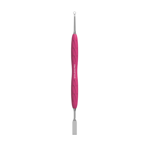 STALEKS UNIQ GUMMY PQ 11/1 - Spingicuticole e spatola professionale in acciaio