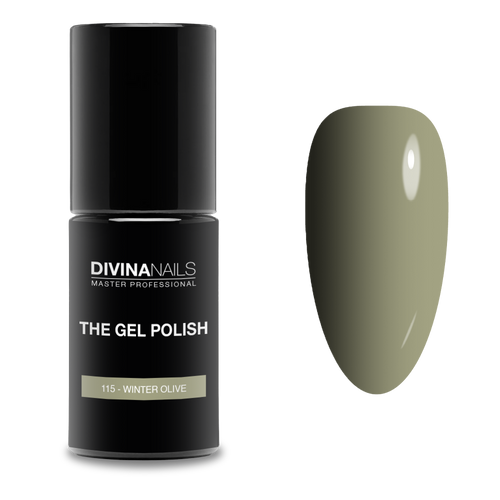 THE GEL POLISH - 115 WINTER OLIVE - Semipermanente per unghie da 8ml