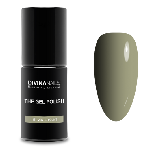 THE GEL POLISH - 115 WINTER OLIVE - Semipermanente per unghie da 8ml