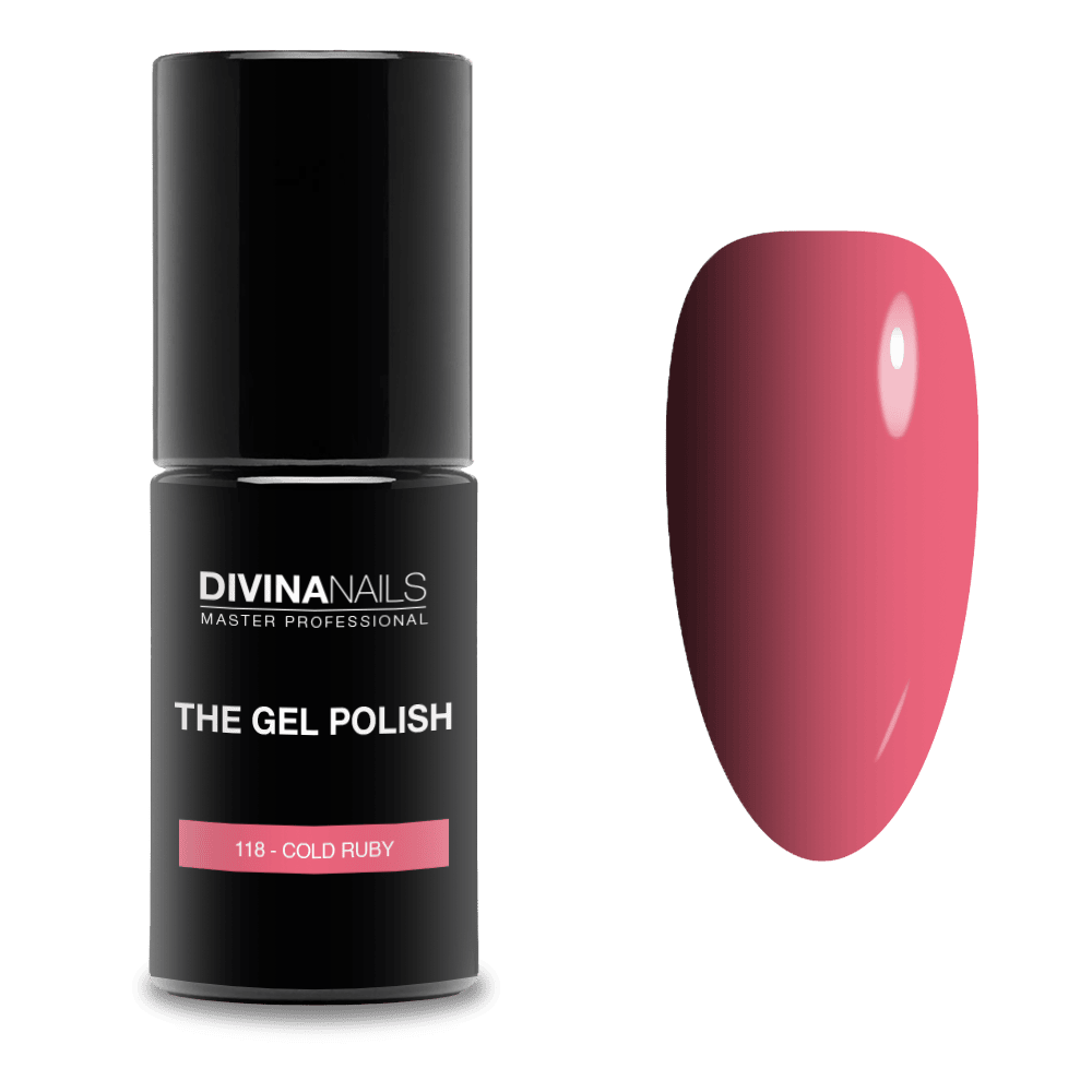 THE GEL POLISH - 118 COLD RUBY - Semipermanente per unghie da 8ml