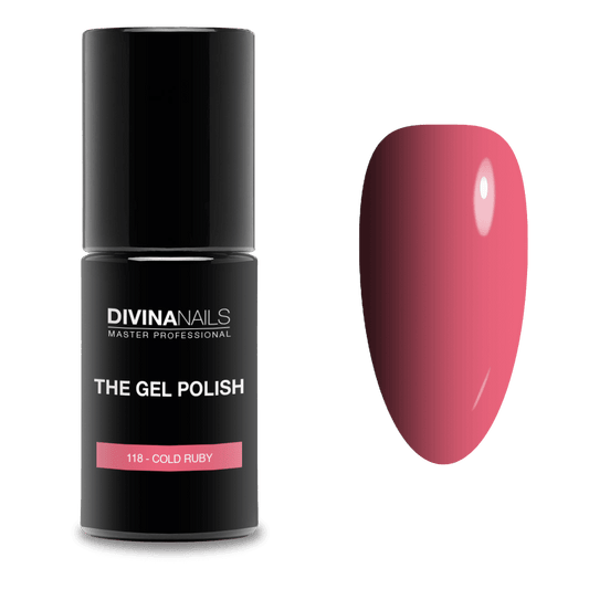 THE GEL POLISH - 118 COLD RUBY - Semipermanente per unghie da 8ml