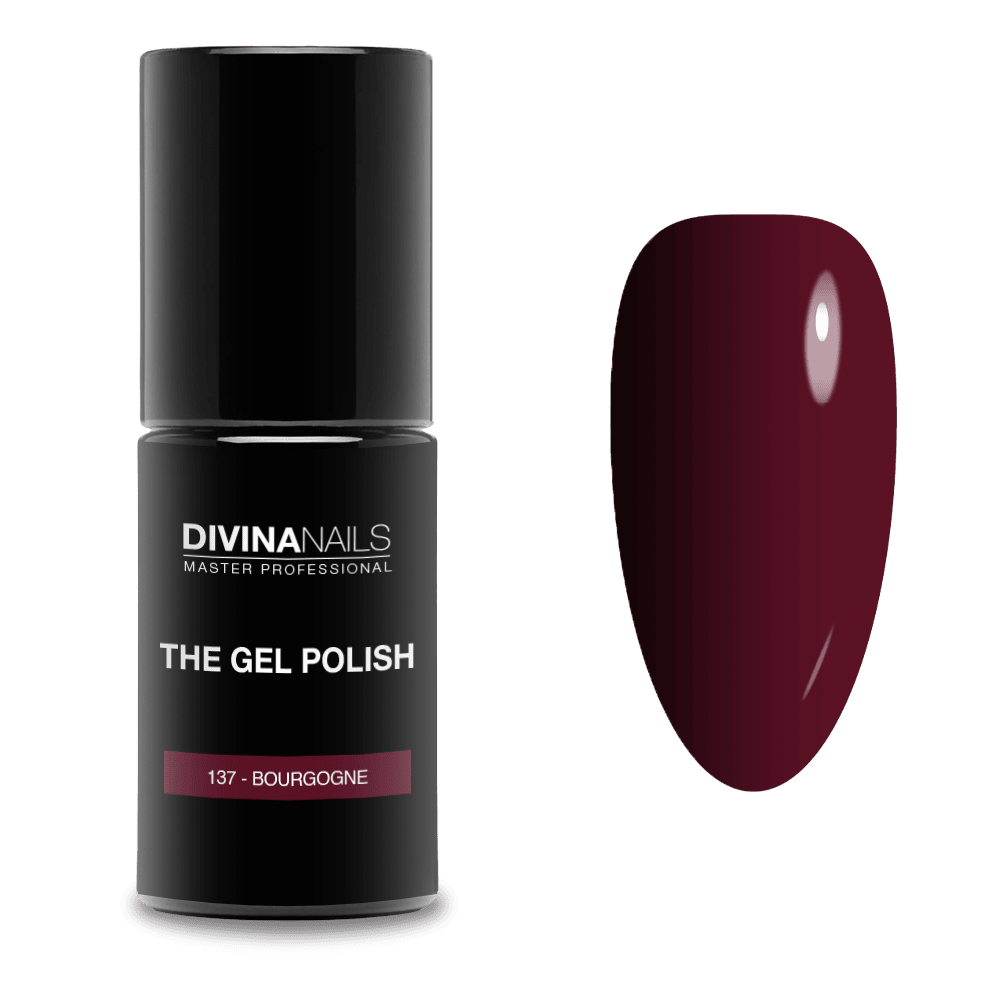 THE GEL POLISH - 137 Bourgogne - Semipermanente per unghie da 8ml