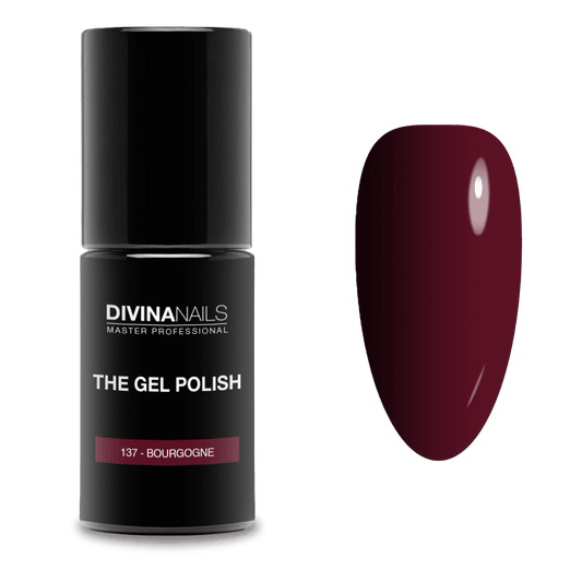 THE GEL POLISH - 137 Bourgogne - Semipermanente per unghie da 8ml