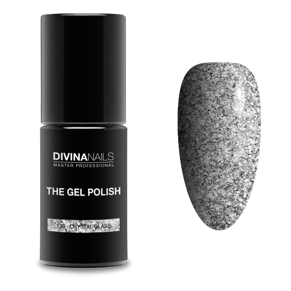 THE GEL POLISH - 139 Crystal Glass - Semipermanente per unghie da 8ml