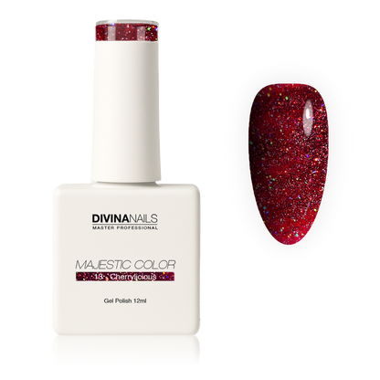 MAJESTIC COLOR - 13 CHERRYLICIOUS - Semipermanente per unghie da 12ml
