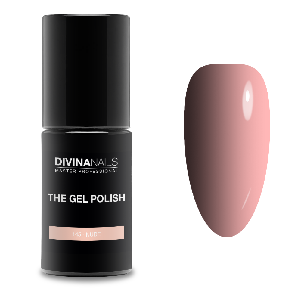 THE GEL POLISH - 145 NUDE (Lattiginoso) - Semipermanente per unghie da 8ml