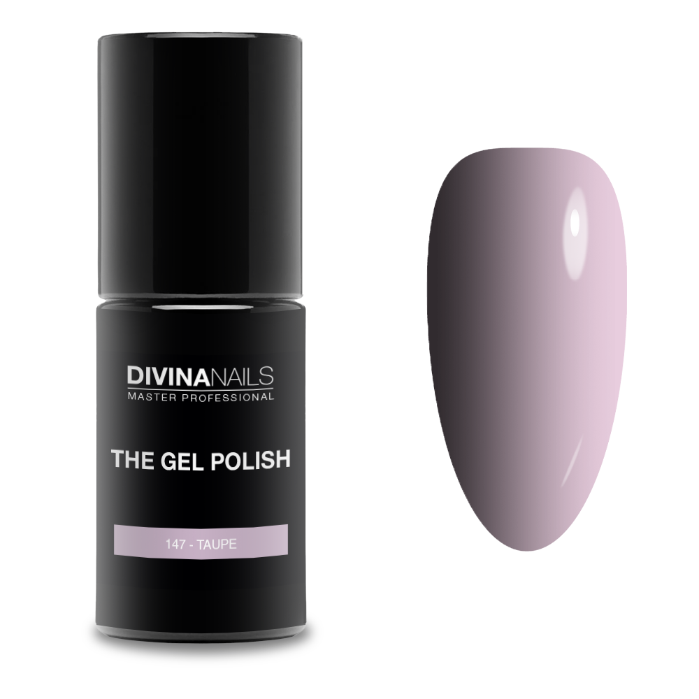 THE GEL POLISH - 147 TAUPE (Lattiginoso) - Semipermanente per unghie da 8ml