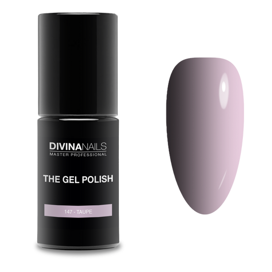 THE GEL POLISH - 147 TAUPE (Lattiginoso) - Semipermanente per unghie da 8ml
