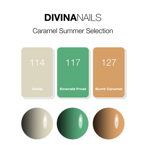 Caramel Summer Selection - Box da 3 Semipermanenti THE GEL POLISH 8ml