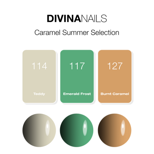 Caramel Summer Selection - Box da 3 Semipermanenti THE GEL POLISH 8ml