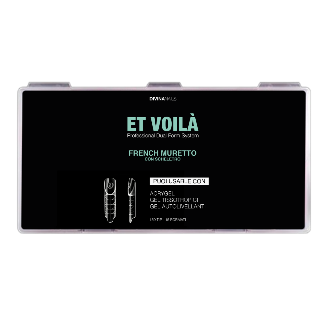 ET VOILÀ - FRENCH MURETTO CON SCHELETRO - 150 Professional Dual Form System