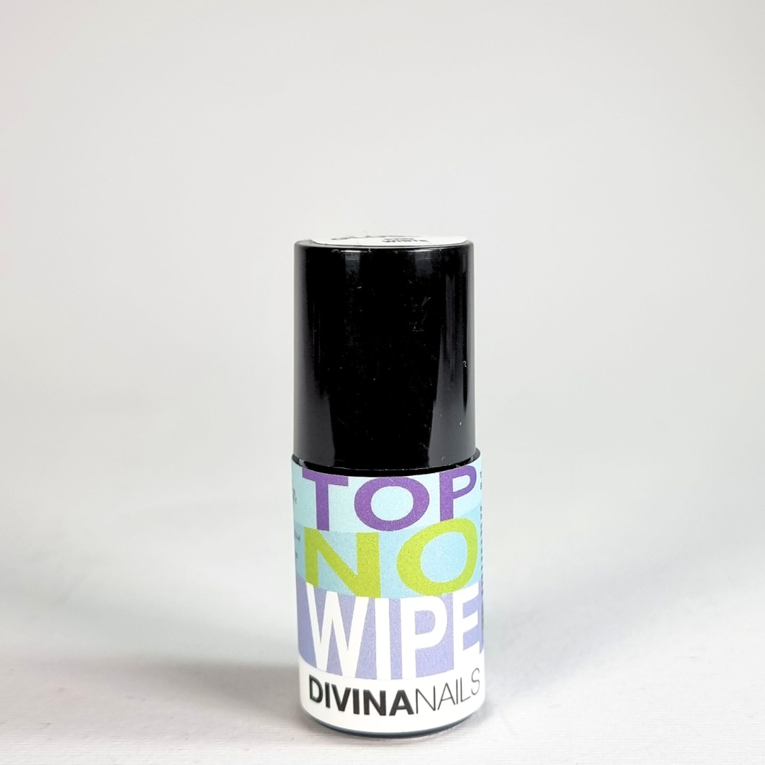 TOP NO WIPE - STAY GLOSSY PRO WHITE - Gel top coat antigiallo senza dispersione 8ml