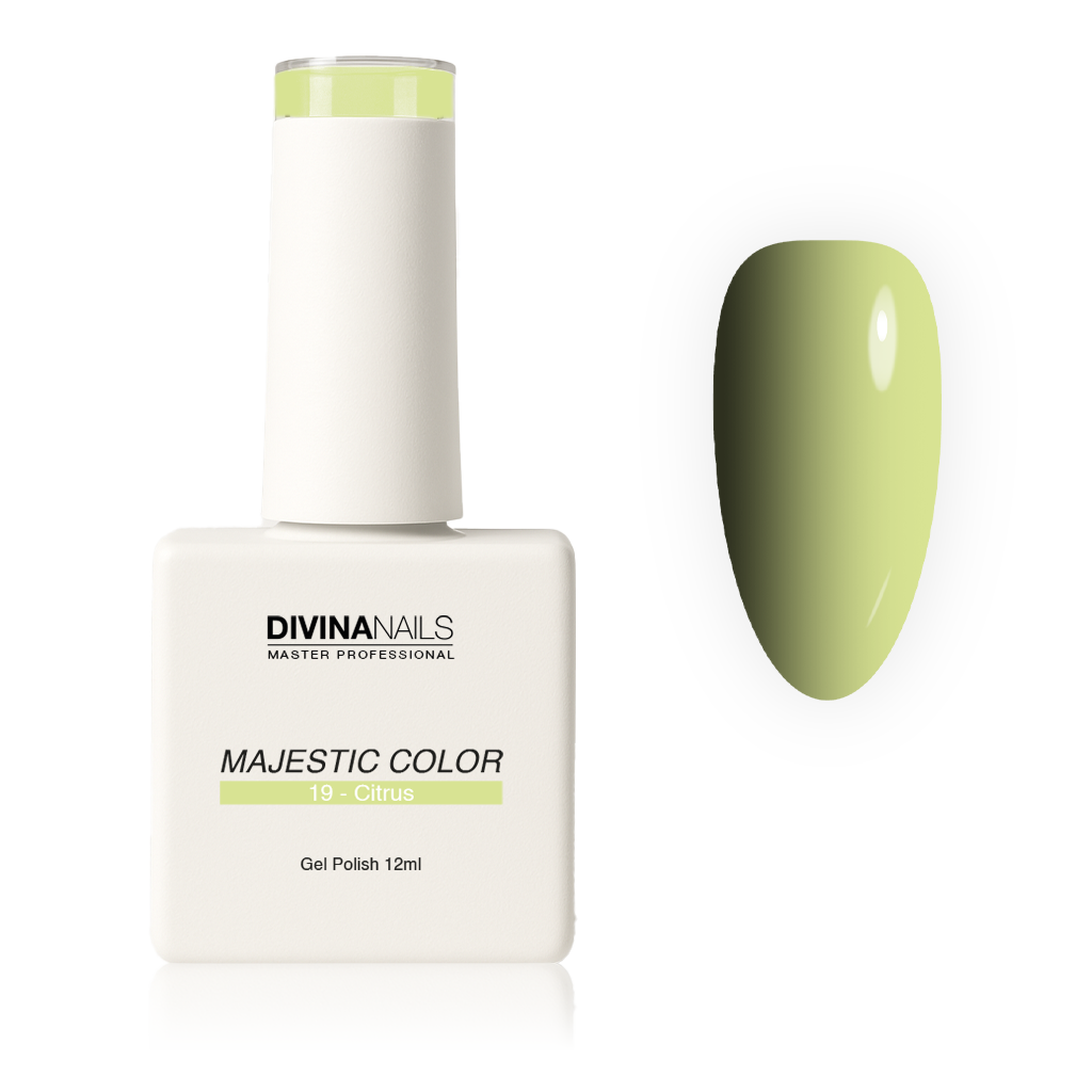 MAJESTIC COLOR - 19 CITRUS - Semipermanente per unghie da 12ml