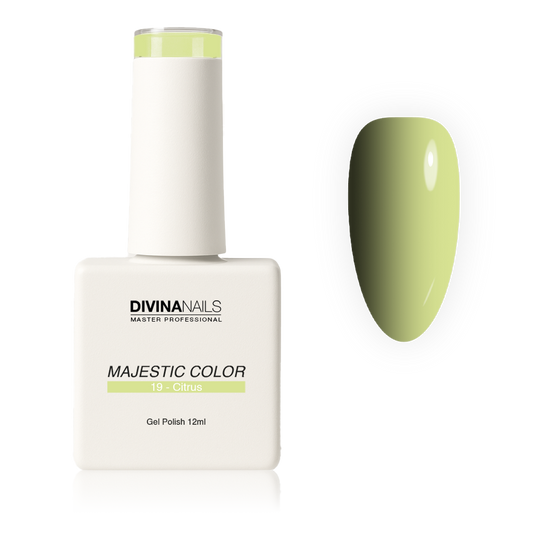 MAJESTIC COLOR - 19 CITRUS - Semipermanente per unghie da 12ml