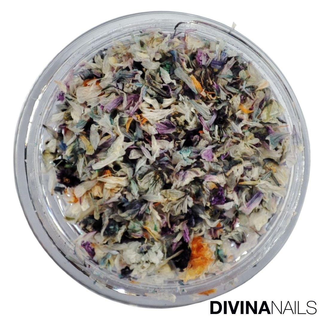 DRIED FLOWERS - 01 - Fiori secchi per decorazioni unghie eleganti nail art - Divina Nails