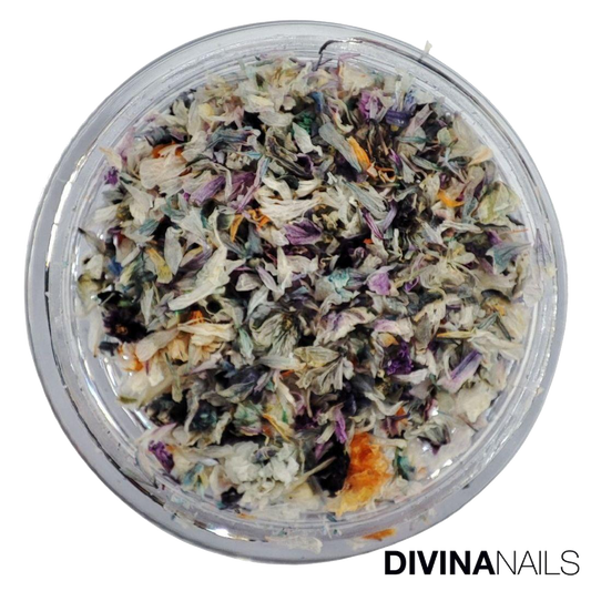 DRIED FLOWERS - 01 - Fiori secchi per decorazioni unghie eleganti nail art - Divina Nails
