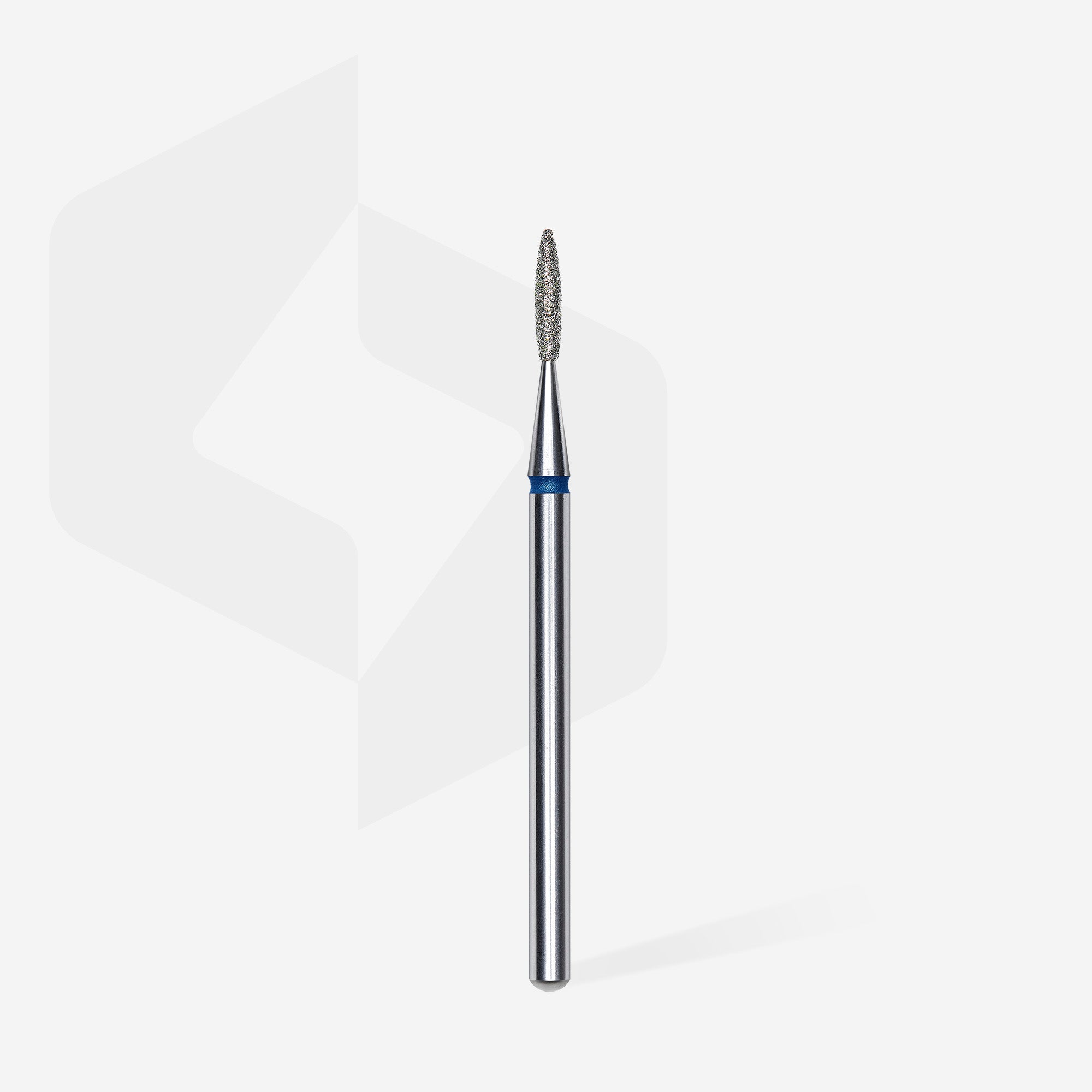 STALEKS FA10B016/8 - FIAMMA 1.6mm GRIT BLU - Punta fresa per cuticole diamantata per dry manicure russa