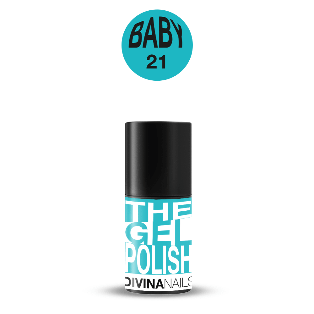 THE GEL POLISH - 21 BABY - Semipermanente per unghie da 8ml - Divina Nails