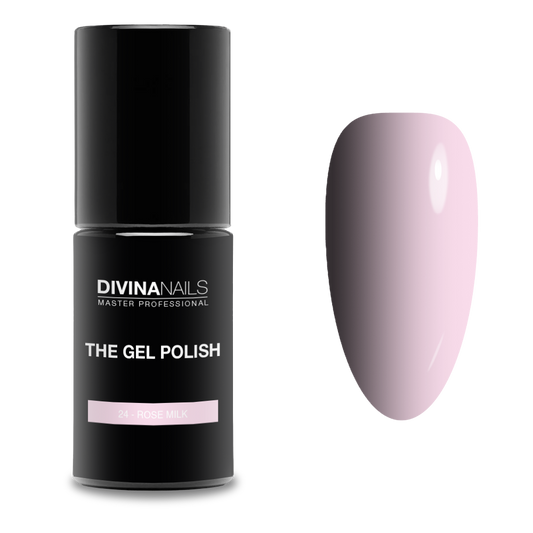 THE GEL POLISH - 24 ROSE MILK - Semipermanente per unghie da 8ml