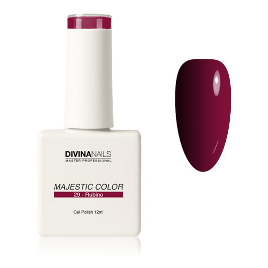 MAJESTIC COLOR - 29 RUBINO - Semipermanente per unghie da 12ml