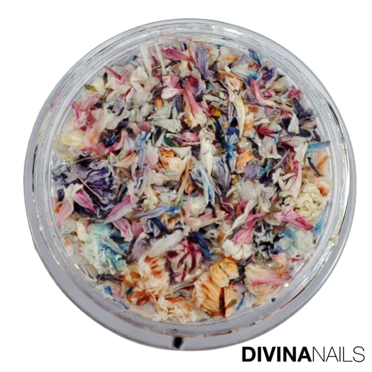 DRIED FLOWERS - 02 - Fiori secchi per decorazioni unghie eleganti nail art - Divina Nails