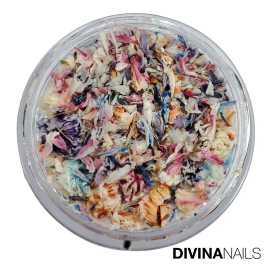 DRIED FLOWERS - 02 - Fiori secchi per decorazioni unghie eleganti nail art - Divina Nails