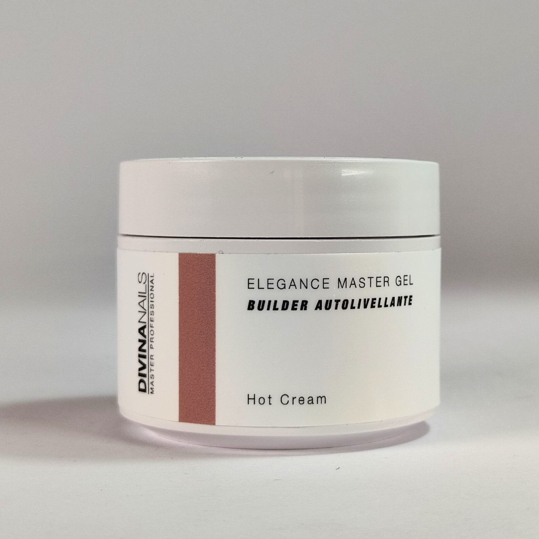 ELEGANCE MASTER GEL - HOT CREAM - Builder gel costruttore autolivellante bifasico media densità 30ml