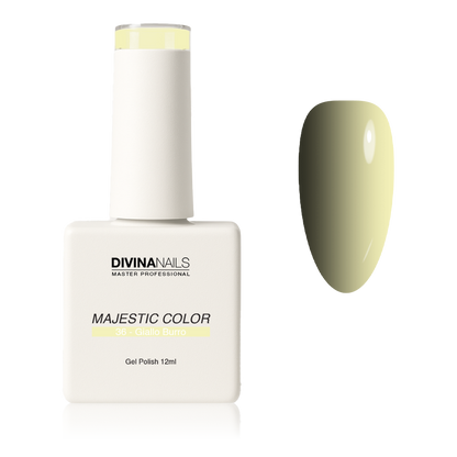 MAJESTIC COLOR - 36 GIALLO BURRO - Semipermanente per unghie da 12ml