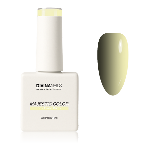 MAJESTIC COLOR - 36 GIALLO BURRO - Semipermanente per unghie da 12ml