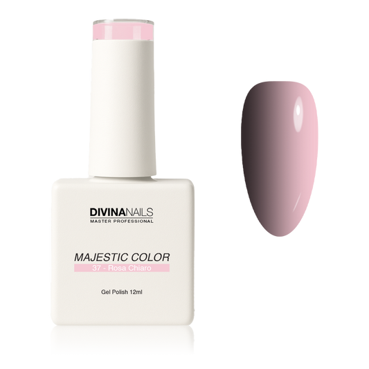 MAJESTIC COLOR - 37 ROSA CHIARO - Semipermanente per unghie da 12ml