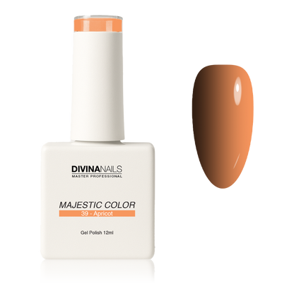 MAJESTIC COLOR - 39 APRICOT - Semipermanente per unghie da 12ml