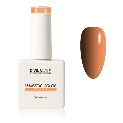 MAJESTIC COLOR - 39 APRICOT - Semipermanente per unghie da 12ml