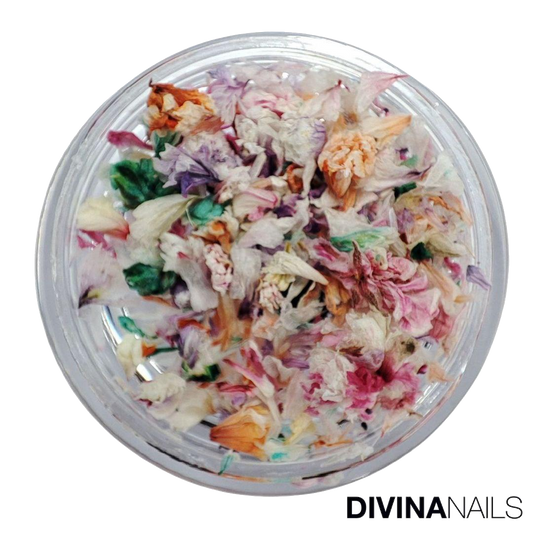 DRIED FLOWERS - 03 - Fiori secchi per decorazioni unghie eleganti nail art - Divina Nails