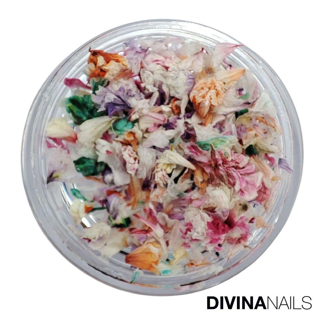 DRIED FLOWERS - 03 - Fiori secchi per decorazioni unghie eleganti nail art - Divina Nails