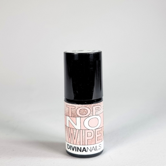 TOP NO WIPE - BB SHINE - Gel top coat antigiallo senza dispersione con micro glitter 8ml