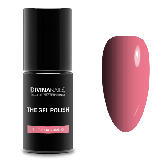 THE GEL POLISH - 41 DAHLIA CORALLO - Semipermanente per unghie da 8ml