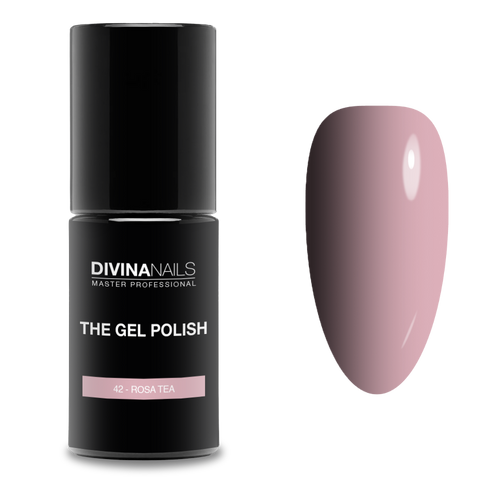 THE GEL POLISH - 42 ROSA TEA (Pastello) - Semipermanente per unghie da 8ml