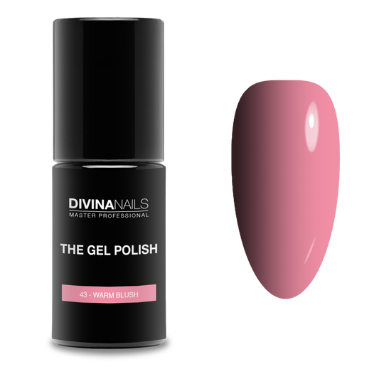 THE GEL POLISH - 43 WARM BLUSH - Semipermanente per unghie da 8ml