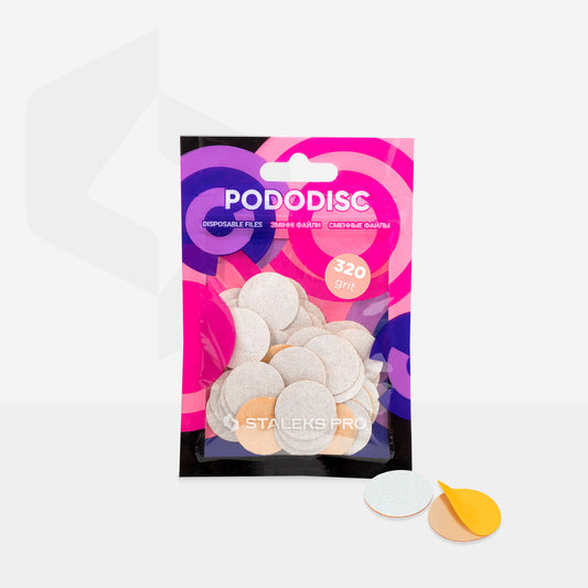 STALEKS PODODISC M - Dischi di ricarica bianchi Grana 320