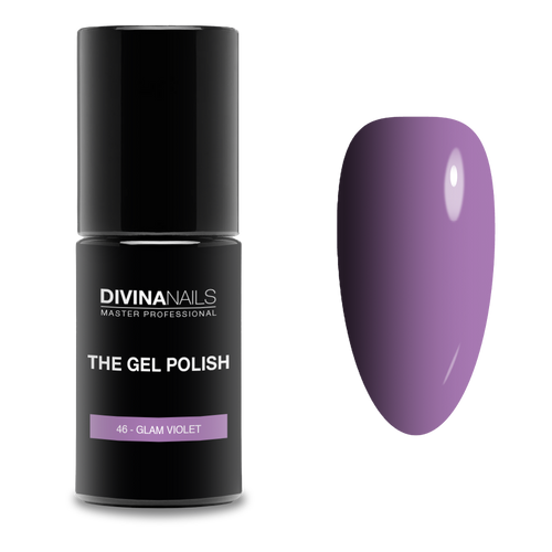 THE GEL POLISH - 46 GLAM VIOLET - Semipermanente per unghie da 8ml