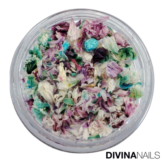 DRIED FLOWERS - 04 - Fiori secchi per decorazioni unghie eleganti nail art - Divina Nails