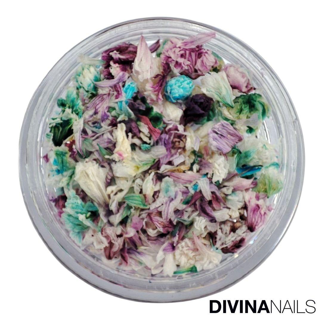 DRIED FLOWERS - 04 - Fiori secchi per decorazioni unghie eleganti nail art - Divina Nails