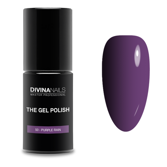 THE GEL POLISH - 50 PURPLE RAIN - Semipermanente per unghie da 8ml