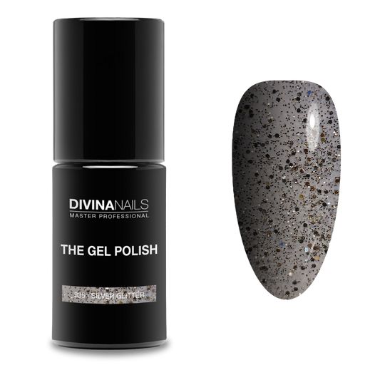 THE GEL POLISH - 536 BRONZE GLITTER - Semipermanente per unghie da 8ml