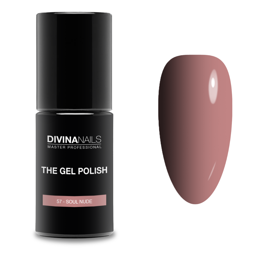 THE GEL POLISH - 57 SOUL NUDE - Semipermanente per unghie da 8ml